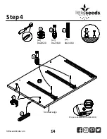 Preview for 14 page of Little Seeds 5714407COM Assembly Manual