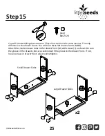 Preview for 25 page of Little Seeds 5714407COM Assembly Manual