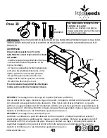 Preview for 40 page of Little Seeds 5714407COM Assembly Manual