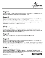 Preview for 44 page of Little Seeds 5714407COM Assembly Manual