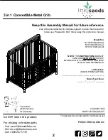 Preview for 2 page of Little Seeds 5717408COM Assembly Manual