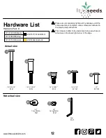 Preview for 12 page of Little Seeds 5717408COM Assembly Manual