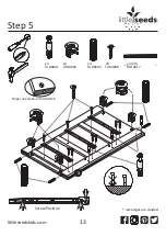 Предварительный просмотр 13 страницы Little Seeds 6666666BRU Assembly Manual