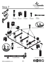 Предварительный просмотр 15 страницы Little Seeds 6666666BRU Assembly Manual