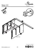 Предварительный просмотр 21 страницы Little Seeds 6666666BRU Assembly Manual