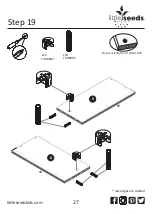 Предварительный просмотр 27 страницы Little Seeds 6666666BRU Assembly Manual