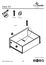 Предварительный просмотр 33 страницы Little Seeds 6666666BRU Assembly Manual