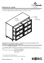 Предварительный просмотр 36 страницы Little Seeds 6666666BRU Assembly Manual