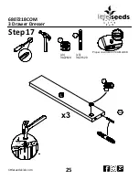 Предварительный просмотр 25 страницы Little Seeds 6807218COM Assembly Manual