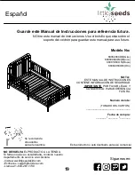 Предварительный просмотр 19 страницы Little Seeds 6808096COM Assembly Manual