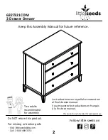 Предварительный просмотр 2 страницы Little Seeds 6827321COM Assembly Manual