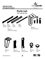 Предварительный просмотр 8 страницы Little Seeds 6827321COM Assembly Manual