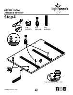 Предварительный просмотр 13 страницы Little Seeds 6827321COM Assembly Manual