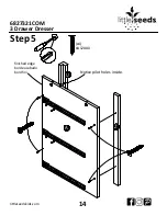 Предварительный просмотр 14 страницы Little Seeds 6827321COM Assembly Manual