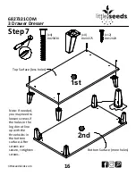 Предварительный просмотр 16 страницы Little Seeds 6827321COM Assembly Manual