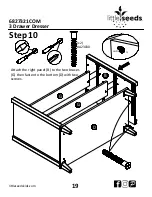 Предварительный просмотр 19 страницы Little Seeds 6827321COM Assembly Manual