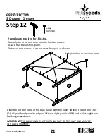 Предварительный просмотр 21 страницы Little Seeds 6827321COM Assembly Manual