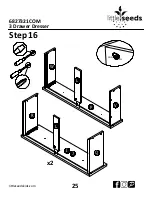 Предварительный просмотр 25 страницы Little Seeds 6827321COM Assembly Manual