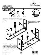 Предварительный просмотр 29 страницы Little Seeds 6828321COM Assembly Manual & User Manual