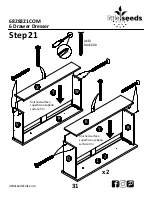 Предварительный просмотр 31 страницы Little Seeds 6828321COM Assembly Manual & User Manual