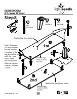 Preview for 18 page of Little Seeds 6828350COM Assembly Manual