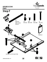 Preview for 16 page of Little Seeds 6829321COM Assembly Manual