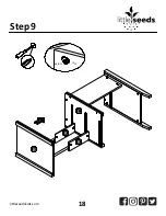 Предварительный просмотр 18 страницы Little Seeds 6829334COM Assembly Manual