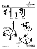 Предварительный просмотр 19 страницы Little Seeds 6829334COM Assembly Manual