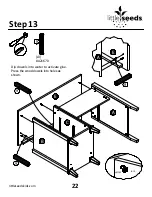 Предварительный просмотр 22 страницы Little Seeds 6829334COM Assembly Manual