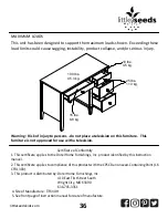 Предварительный просмотр 36 страницы Little Seeds 6829334COM Assembly Manual