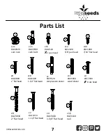 Preview for 7 page of Little Seeds 6829341COM Assembly Manual