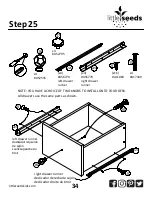 Preview for 34 page of Little Seeds 6829341COM Assembly Manual