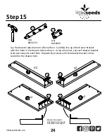 Preview for 24 page of Little Seeds 6829350COM Assembly Manual