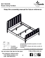 Preview for 2 page of Little Seeds 6831196COM Assembly Manual