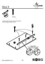 Preview for 11 page of Little Seeds 6833837COM Assembly Manual