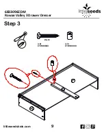 Предварительный просмотр 9 страницы Little Seeds 6836096COM Assembly Manual