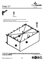 Preview for 25 page of Little Seeds 6849196BRU Assembly Manual