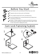 Preview for 4 page of Little Seeds 6855196BRU Assembly Manual