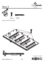 Preview for 10 page of Little Seeds 6855196BRU Assembly Manual