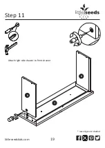 Preview for 19 page of Little Seeds 6855196BRU Assembly Manual