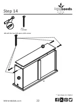 Preview for 22 page of Little Seeds 6855196BRU Assembly Manual