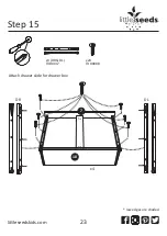 Preview for 23 page of Little Seeds 6855196BRU Assembly Manual