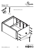 Preview for 30 page of Little Seeds 6855196BRU Assembly Manual