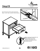 Preview for 31 page of Little Seeds 6858103COM0 Assembly Manual