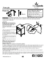 Preview for 44 page of Little Seeds 6858103COM0 Assembly Manual