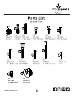 Предварительный просмотр 8 страницы Little Seeds 6859103COM Assembly Manual