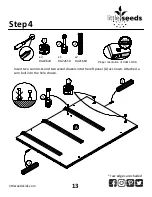 Предварительный просмотр 13 страницы Little Seeds 6859103COM Assembly Manual