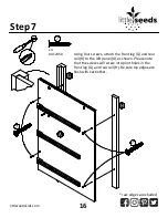 Предварительный просмотр 16 страницы Little Seeds 6859103COM Assembly Manual