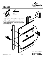 Предварительный просмотр 17 страницы Little Seeds 6859103COM Assembly Manual