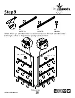 Предварительный просмотр 18 страницы Little Seeds 6859103COM Assembly Manual